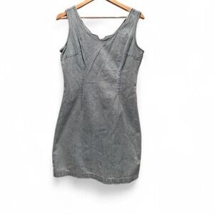 Vintage Fads‎ Sleeveless Denim Mini Dress Size 6